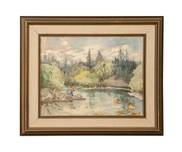 'gone fishing' water colour 275 %28web%29